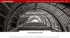 Desktop Screenshot of lagalvanisation.com